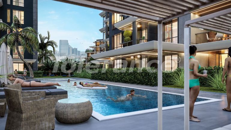 Квартира от застройщика в Алтынташ, Анталия с бассейном: купить недвижимость в Турции - 119037