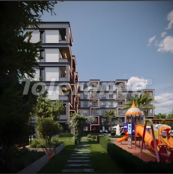 Квартира от застройщика в Алтынташ, Анталия с бассейном в рассрочку: купить недвижимость в Турции - 119406