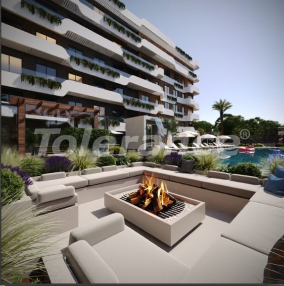 Квартира от застройщика в Алтынташ, Анталия вид на море с бассейном в рассрочку: купить недвижимость в Турции - 129919