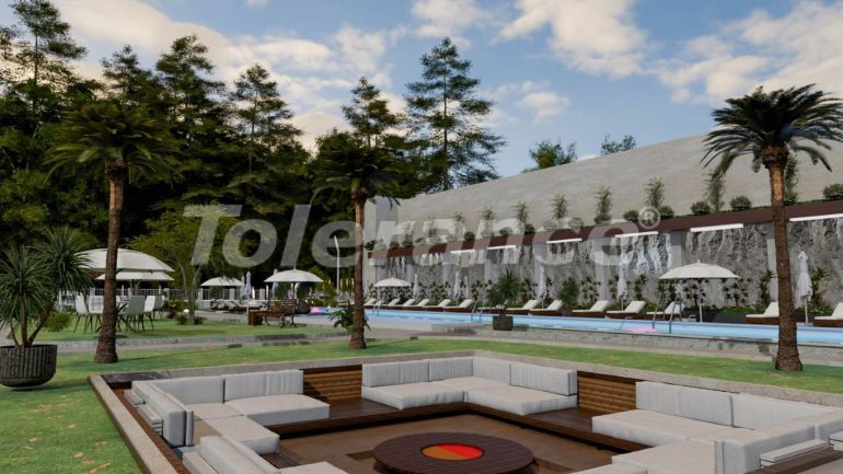 Квартира от застройщика в Алтынташ, Анталия с бассейном в рассрочку: купить недвижимость в Турции - 129936