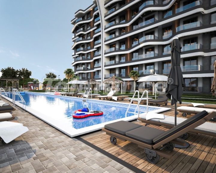 Квартира от застройщика в Алтынташ, Анталия с бассейном в рассрочку: купить недвижимость в Турции - 129938