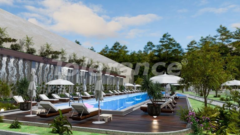 Квартира от застройщика в Алтынташ, Анталия с бассейном в рассрочку: купить недвижимость в Турции - 129943