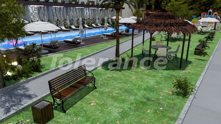 Квартира от застройщика в Алтынташ, Анталия с бассейном в рассрочку: купить недвижимость в Турции - 129946