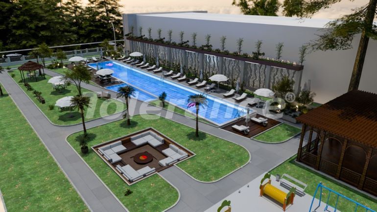 Квартира от застройщика в Алтынташ, Анталия с бассейном в рассрочку: купить недвижимость в Турции - 129947