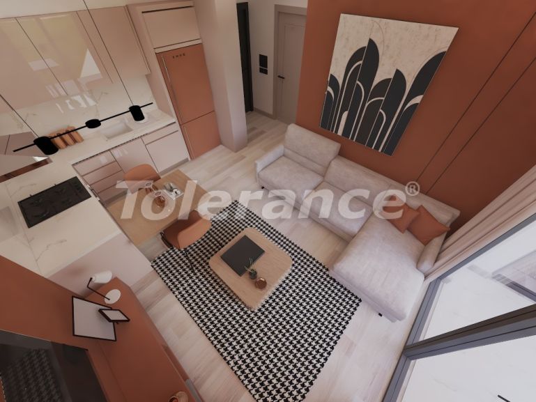 Квартира от застройщика в Алтынташ, Анталия с бассейном в рассрочку: купить недвижимость в Турции - 129961