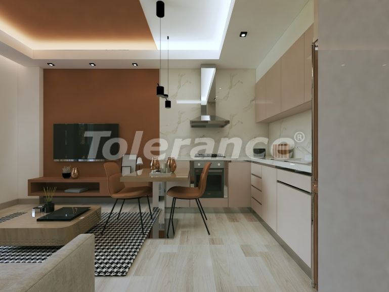 Квартира от застройщика в Алтынташ, Анталия с бассейном в рассрочку: купить недвижимость в Турции - 129974