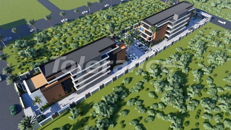 Квартира от застройщика в Алтынташ, Анталия с бассейном в рассрочку: купить недвижимость в Турции - 129979