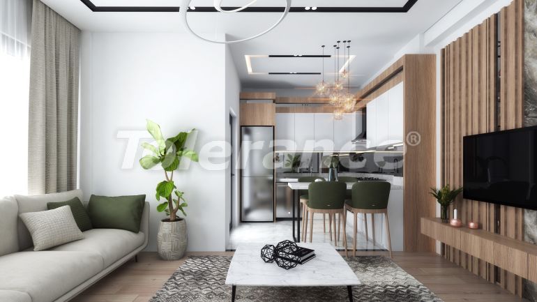 Квартира от застройщика в Алтынташ, Анталия с бассейном: купить недвижимость в Турции - 44599