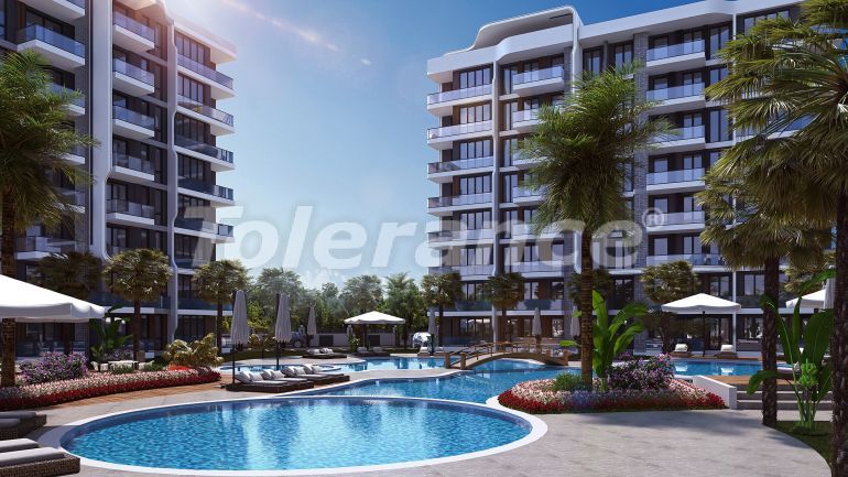Квартира от застройщика в Алтынташ, Анталия с бассейном: купить недвижимость в Турции - 44685