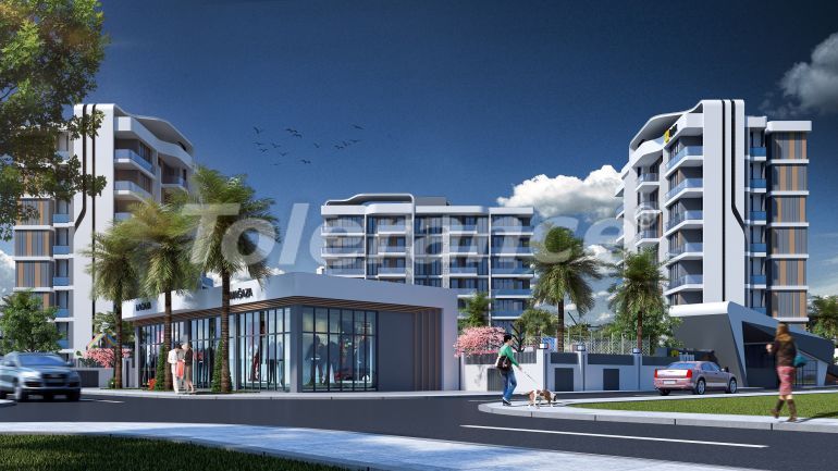 Квартира от застройщика в Алтынташ, Анталия с бассейном: купить недвижимость в Турции - 44688