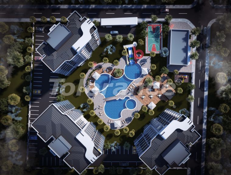 Квартира от застройщика в Алтынташ, Анталия с бассейном: купить недвижимость в Турции - 44692