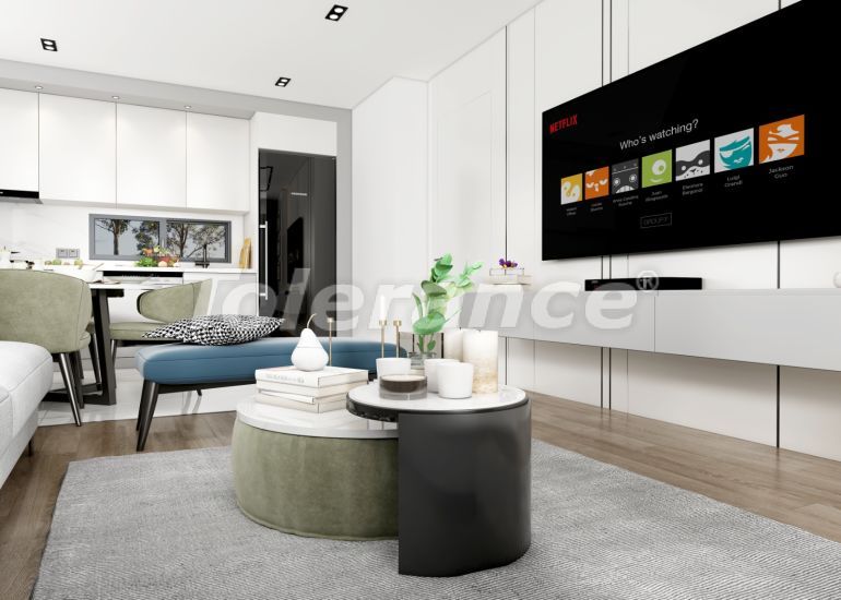 Квартира от застройщика в Алтынташ, Анталия с бассейном в рассрочку: купить недвижимость в Турции - 45754