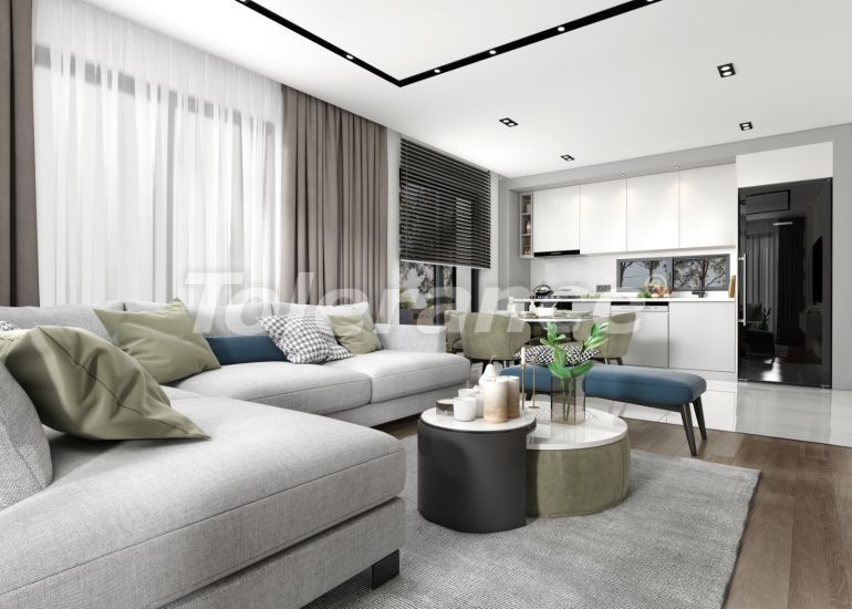 Квартира от застройщика в Алтынташ, Анталия с бассейном в рассрочку: купить недвижимость в Турции - 45757