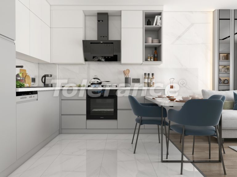 Квартира от застройщика в Алтынташ, Анталия с бассейном в рассрочку: купить недвижимость в Турции - 45779