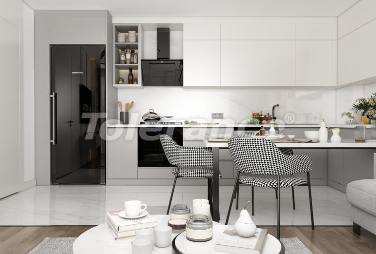 Квартира от застройщика в Алтынташ, Анталия с бассейном в рассрочку: купить недвижимость в Турции - 45791