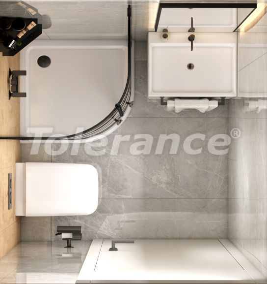 Квартира от застройщика в Алтынташ, Анталия с бассейном в рассрочку: купить недвижимость в Турции - 45794