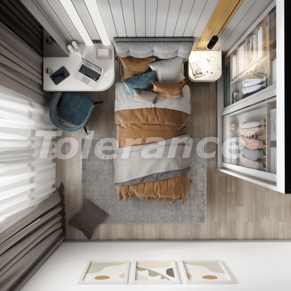 Квартира от застройщика в Алтынташ, Анталия с бассейном в рассрочку: купить недвижимость в Турции - 45809