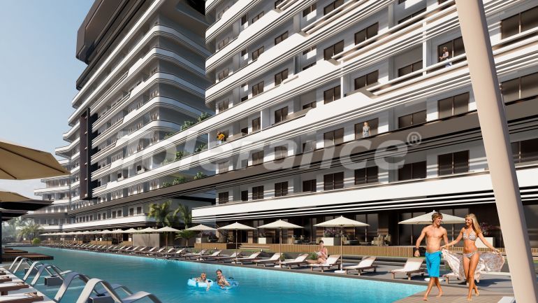 Квартира от застройщика в Алтынташ, Анталия с бассейном: купить недвижимость в Турции - 45905