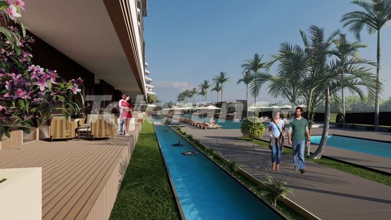 Квартира от застройщика в Алтынташ, Анталия с бассейном: купить недвижимость в Турции - 45912