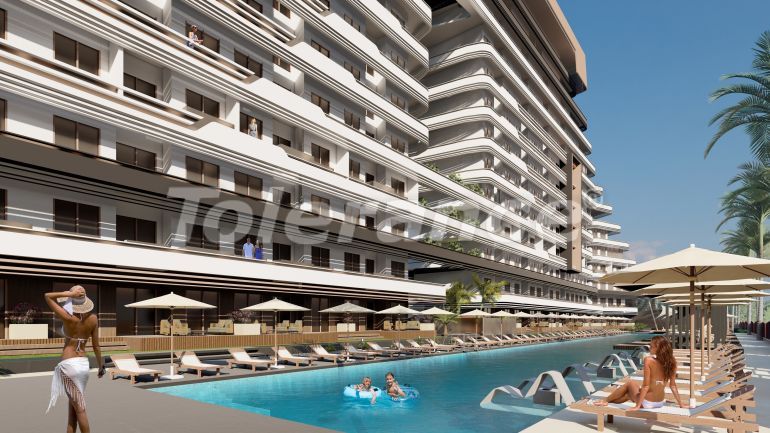 Квартира от застройщика в Алтынташ, Анталия с бассейном: купить недвижимость в Турции - 45913