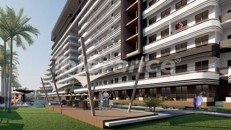 Квартира от застройщика в Алтынташ, Анталия с бассейном: купить недвижимость в Турции - 45915