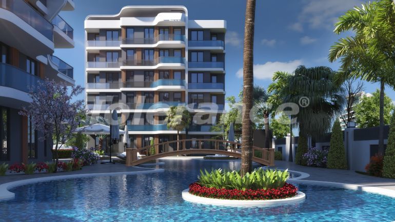 Квартира от застройщика в Алтынташ, Анталия с бассейном: купить недвижимость в Турции - 46485