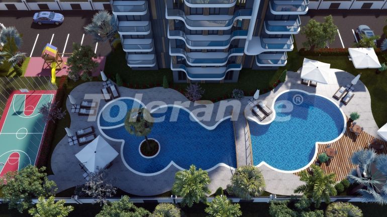 Квартира от застройщика в Алтынташ, Анталия с бассейном: купить недвижимость в Турции - 46488