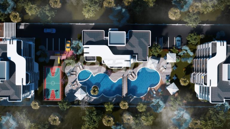 Квартира от застройщика в Алтынташ, Анталия с бассейном: купить недвижимость в Турции - 46489