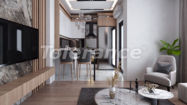 Квартира от застройщика в Алтынташ, Анталия с бассейном: купить недвижимость в Турции - 46497