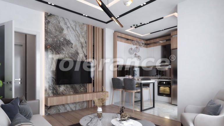 Квартира от застройщика в Алтынташ, Анталия с бассейном: купить недвижимость в Турции - 46499