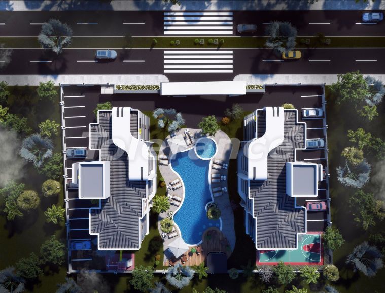 Квартира от застройщика в Алтынташ, Анталия с бассейном в рассрочку: купить недвижимость в Турции - 46727