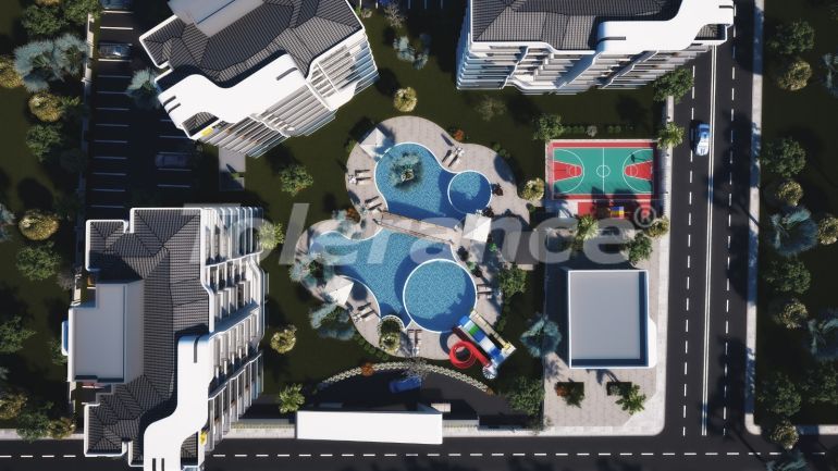 Квартира от застройщика в Алтынташ, Анталия с бассейном: купить недвижимость в Турции - 46846