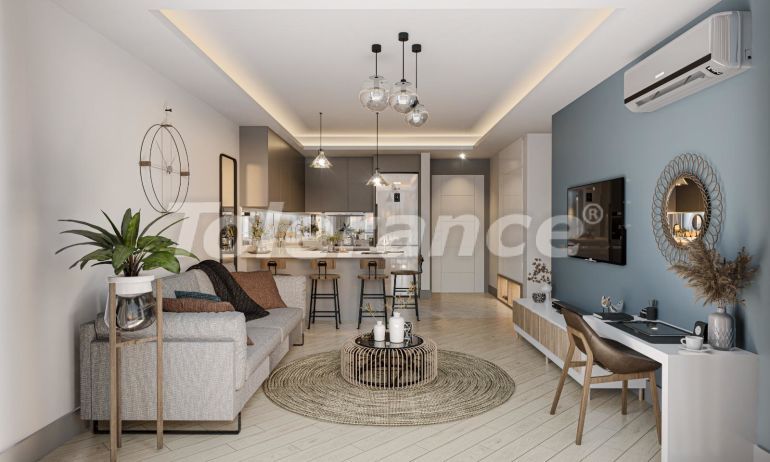 Квартира от застройщика в Алтынташ, Анталия с бассейном - 48462 Квартира от застройщика в Алтынташ, Анталия с бассейном: купить недвижимость в Турции - 48462