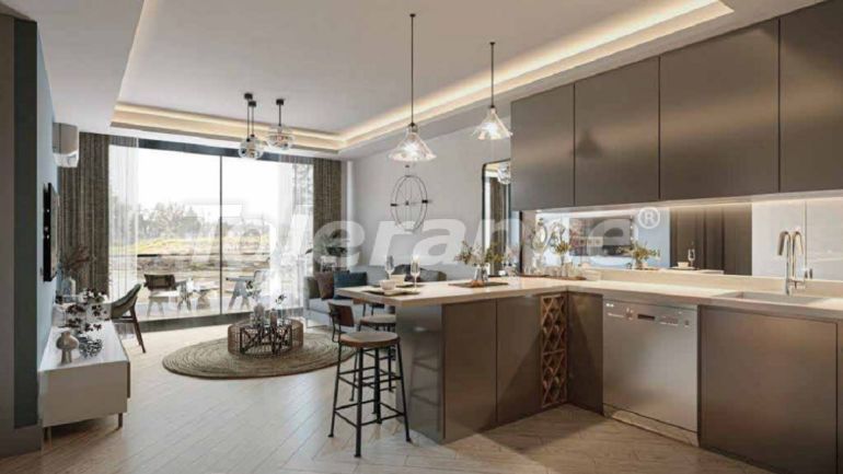 Квартира от застройщика в Алтынташ, Анталия с бассейном - 48757 Квартира от застройщика в Алтынташ, Анталия с бассейном: купить недвижимость в Турции - 48757