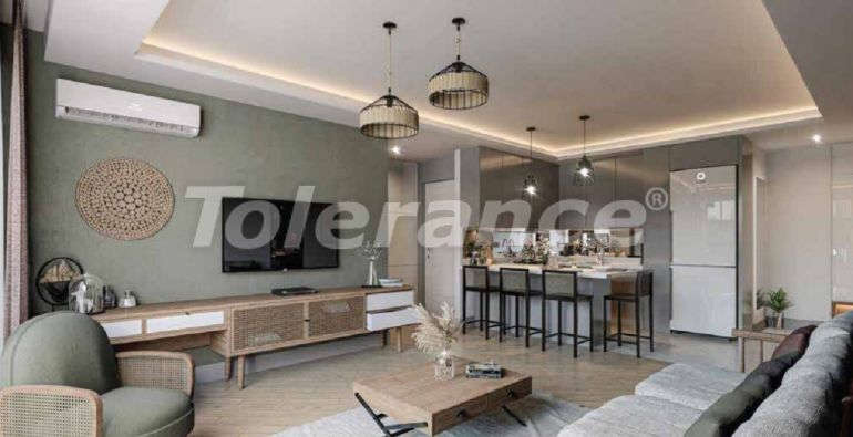 Квартира от застройщика в Алтынташ, Анталия с бассейном - 48758 Квартира от застройщика в Алтынташ, Анталия с бассейном: купить недвижимость в Турции - 48758