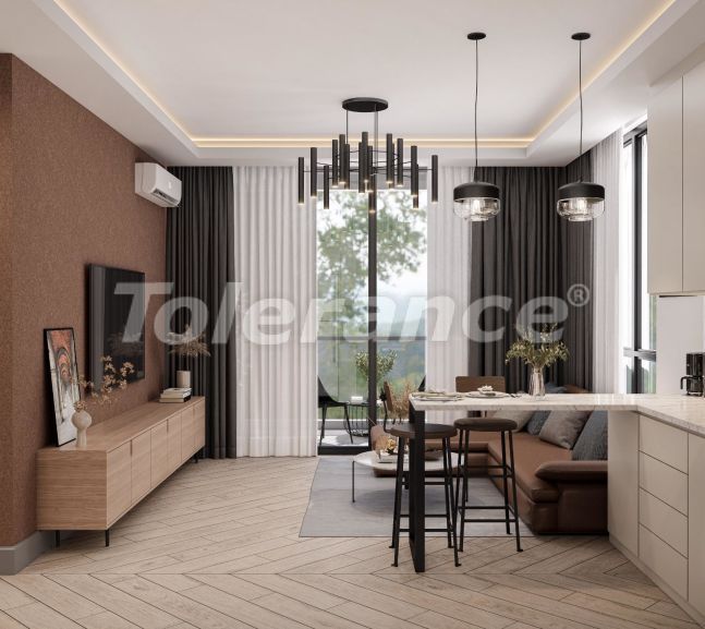 Квартира от застройщика в Алтынташ, Анталия с бассейном - 52225 Квартира от застройщика в Алтынташ, Анталия с бассейном: купить недвижимость в Турции - 52225