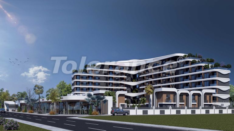 Квартира от застройщика в Алтынташ, Анталия с бассейном: купить недвижимость в Турции - 52616