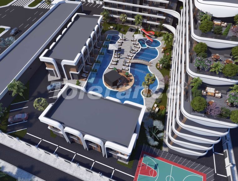 Квартира от застройщика в Алтынташ, Анталия с бассейном: купить недвижимость в Турции - 52619