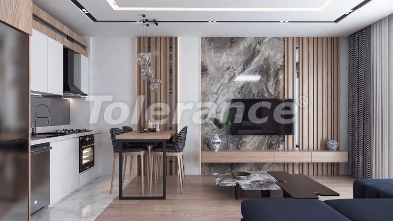 Квартира от застройщика в Алтынташ, Анталия с бассейном: купить недвижимость в Турции - 52630