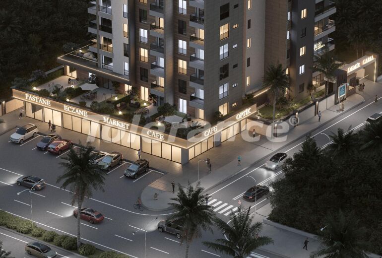 Квартира от застройщика в Алтынташ, Анталия с бассейном: купить недвижимость в Турции - 55128