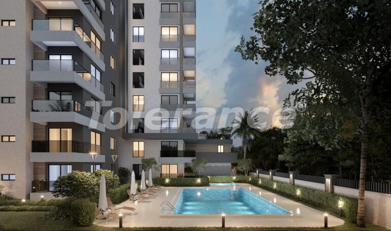 Квартира от застройщика в Алтынташ, Анталия с бассейном: купить недвижимость в Турции - 55137