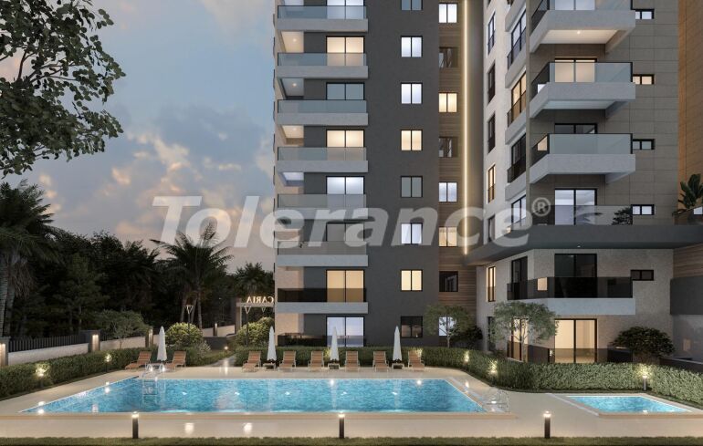 Квартира от застройщика в Алтынташ, Анталия с бассейном: купить недвижимость в Турции - 55138