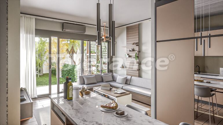 Квартира от застройщика в Алтынташ, Анталия с бассейном: купить недвижимость в Турции - 55715