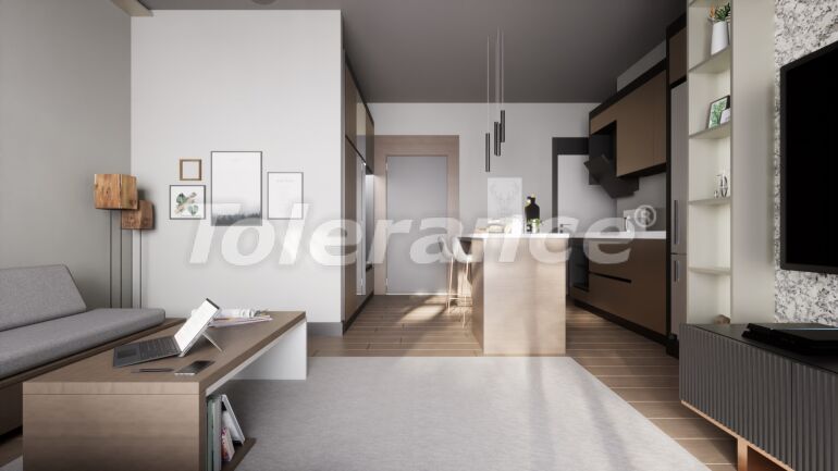 Квартира от застройщика в Алтынташ, Анталия с бассейном: купить недвижимость в Турции - 55720