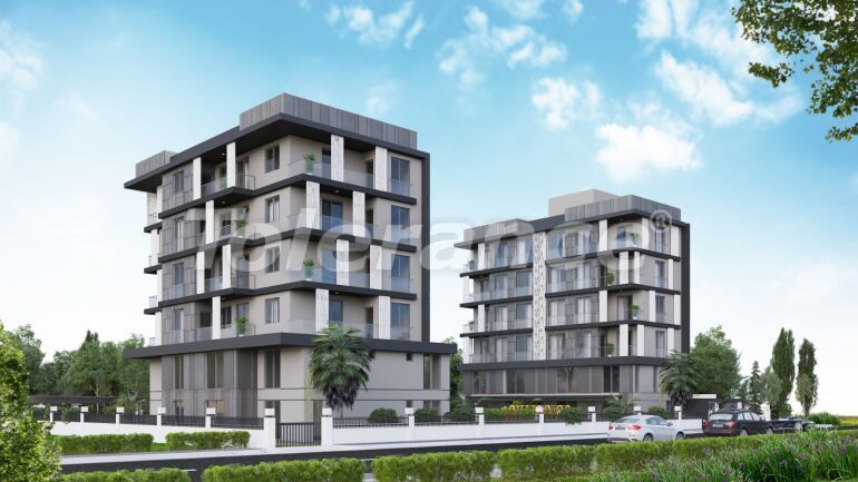 Квартира от застройщика в Алтынташ, Анталия с бассейном в рассрочку: купить недвижимость в Турции - 55772