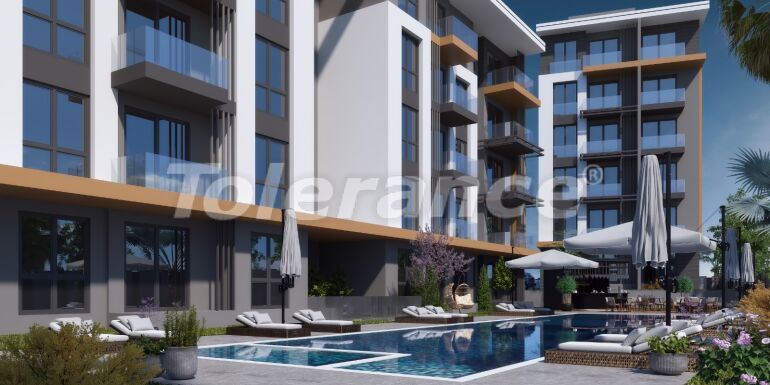 Квартира от застройщика в Алтынташ, Анталия с бассейном: купить недвижимость в Турции - 57157