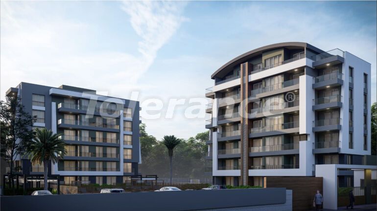 Квартира от застройщика в Алтынташ, Анталия с бассейном в рассрочку: купить недвижимость в Турции - 59322