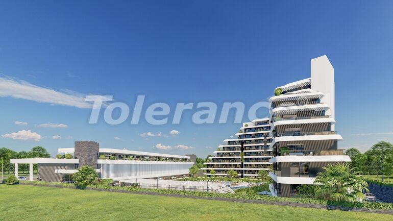 Квартира от застройщика в Алтынташ, Анталия с бассейном в рассрочку: купить недвижимость в Турции - 59464