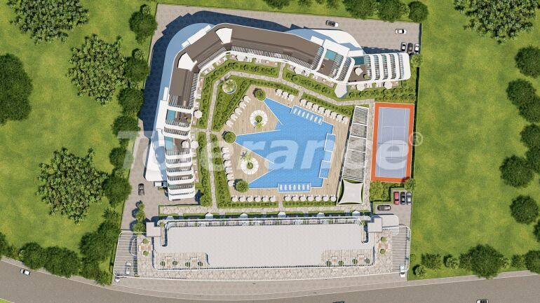 Квартира от застройщика в Алтынташ, Анталия с бассейном в рассрочку: купить недвижимость в Турции - 59466