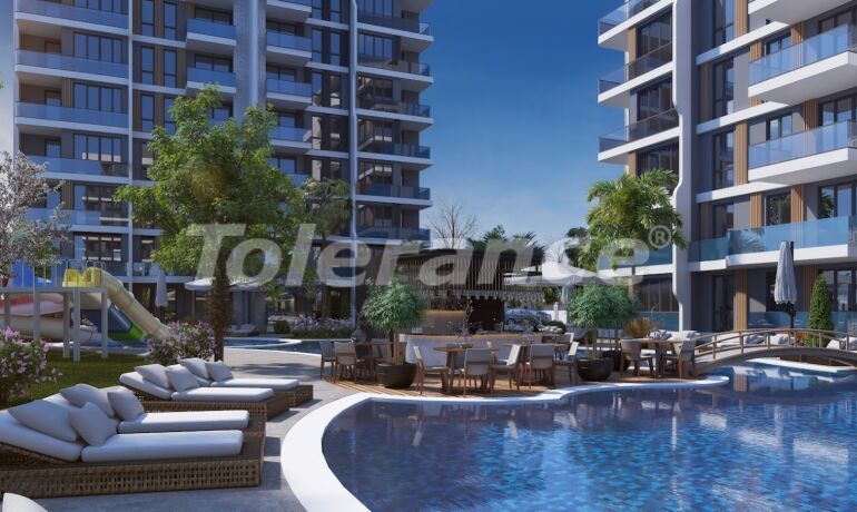 Квартира от застройщика в Алтынташ, Анталия с бассейном в рассрочку: купить недвижимость в Турции - 60249